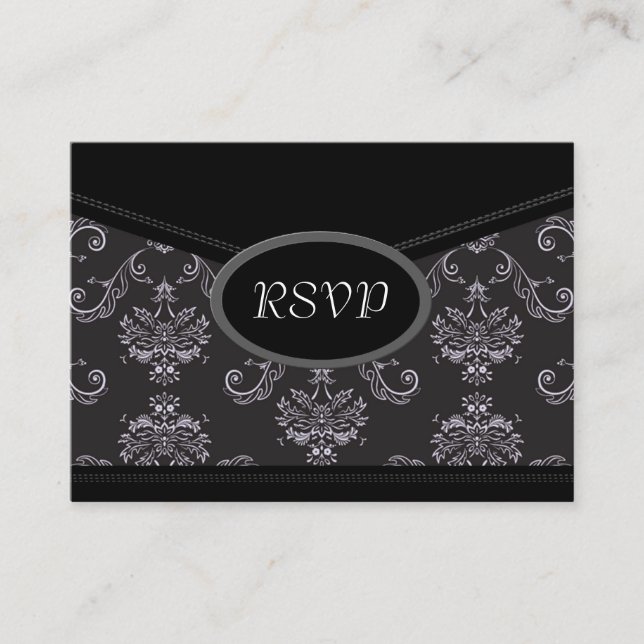 Cartes de réponse mariage | E1 (Devant)