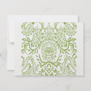 Cartes de réponse Mariage pour oiseaux géants