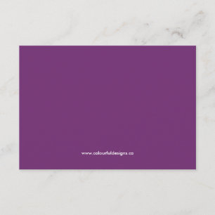 Cartes de réponse Phlox - RSVP 3,5" X 5"