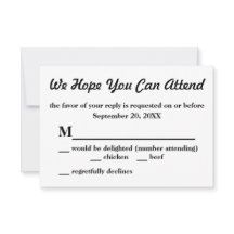 Cartes de réponse RSVP petites roses aquarelles vi