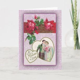 Cartes de Saint-Valentin à thème de lavande