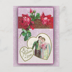 Cartes de Saint-Valentin à thème de lavande