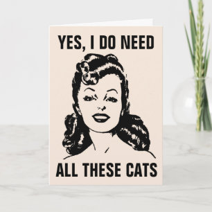 CARTES DE SALUT RETRO FEMME CHAQUE FEMME