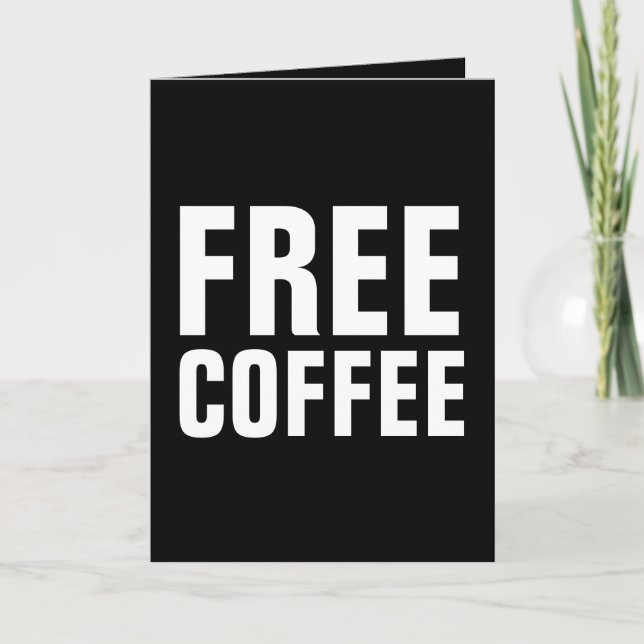CARTES DE SALUT THÉMATIQUES AU CAFÉ, À ENVOYER GIF (Devant)