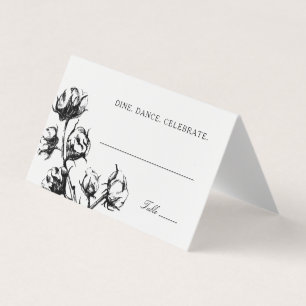 Cartes de siège Mariage de Plante de poupée de cot