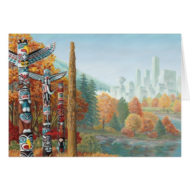 Cartes de souvenirs Vancouver BC Cartes de souveni (Devant horizontal)