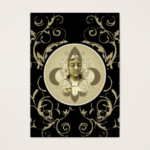 Cartes de statue d'ange de Fleur