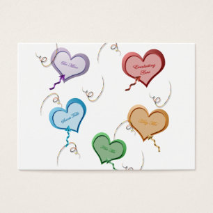 Cartes de sucrerie de Valentine