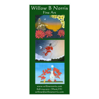 Cartes de support de saule