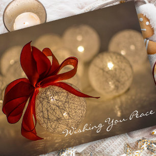 Cartes de Sympathie Noël Nous vous souhaitons la
