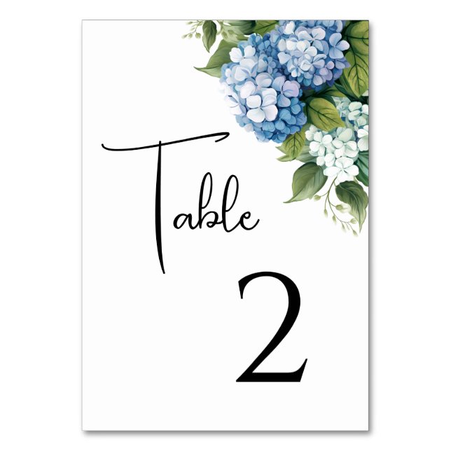 Cartes de Table de Mariage (Par défaut)