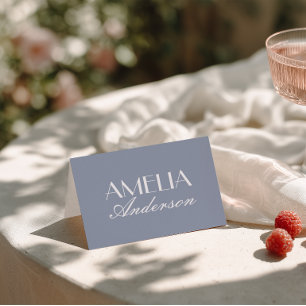Cartes de Table de Mariage Élégantes Poussiéreuses