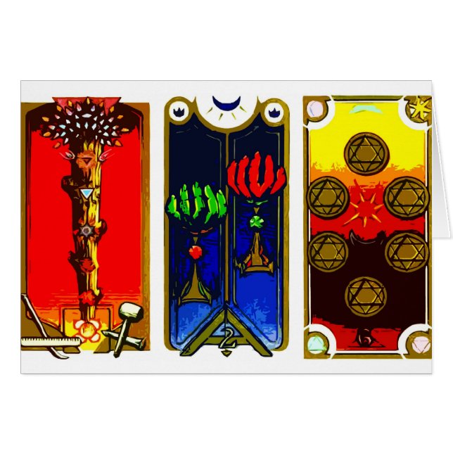 CARTES DE TAROT PAR LIZ LOZ (Devant horizontal)