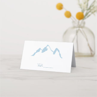 Cartes de tente de Blue Mountain Peak