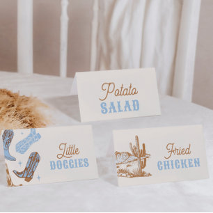 Cartes de tente pour alimentation occidentale impr