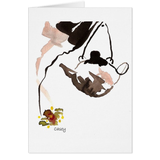 Cartes de thé d'orchidée (Devant)