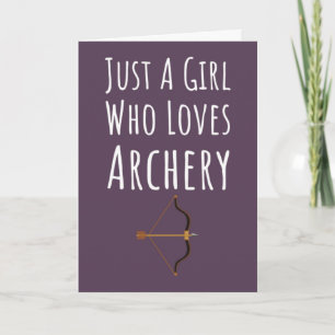 Cartes de tir à l'arc roses mignonnes pour bébés f