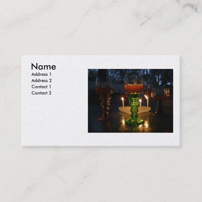 Cartes de visite (Devant)