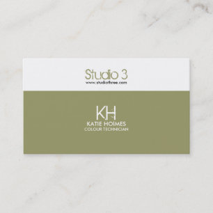 Cartes de visite - 2 modernes horizontaux
