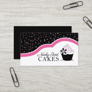 Cartes de visite à la maison de boulangerie