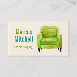 Cartes de visite à la maison d'échafaudage -