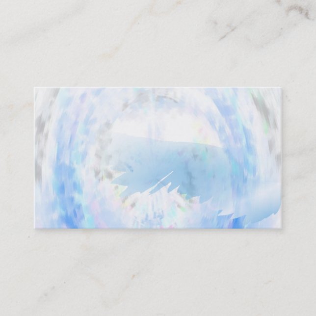 Cartes de visite abstraits d'anges d'ailes d'ange (Devant)