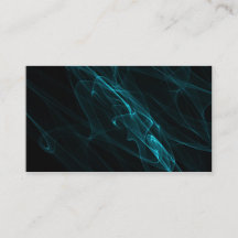Cartes de visite abstraits de bleu