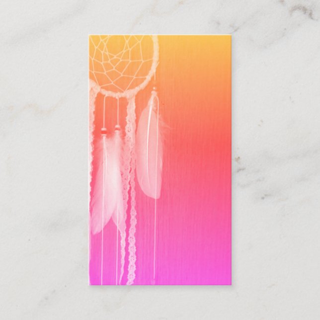 Cartes de visite abstraits de DreamCatcher (Devant)