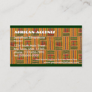 Cartes de visite africains