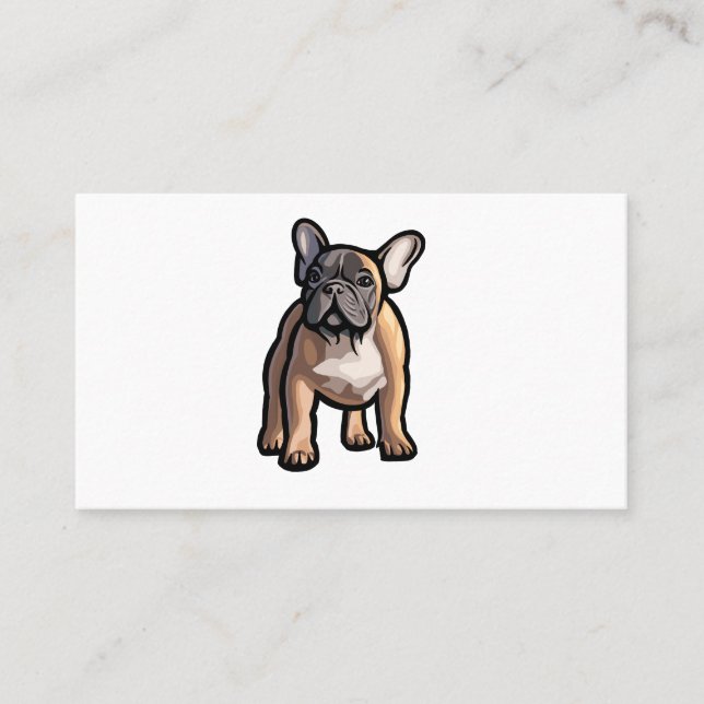 Cartes de visite amers de Bulldog (Devant)
