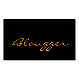 Cartes de visite amusantes pour blougger