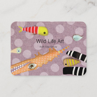 Cartes de visite Art Crocodilen