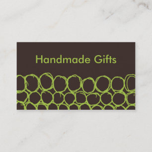 Cartes de visite artisanaux