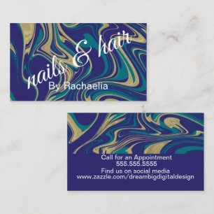Cartes de visite artiste maquillage