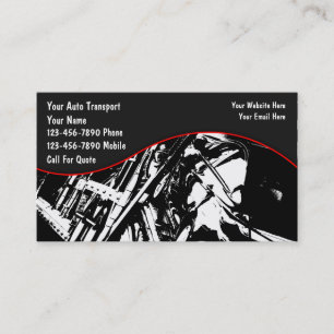 Cartes de visite automatiques de transport