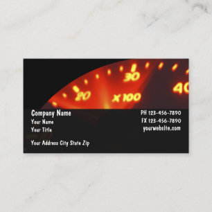 Cartes de visite automobiles