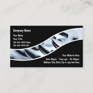 Cartes de visite automobiles