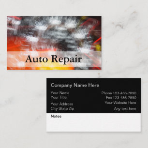Cartes de visite automobiles