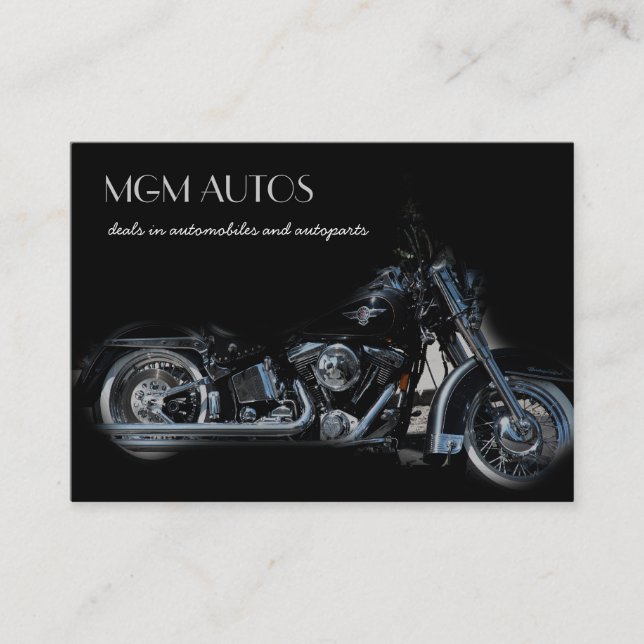 cartes de visite automobiles (Devant)