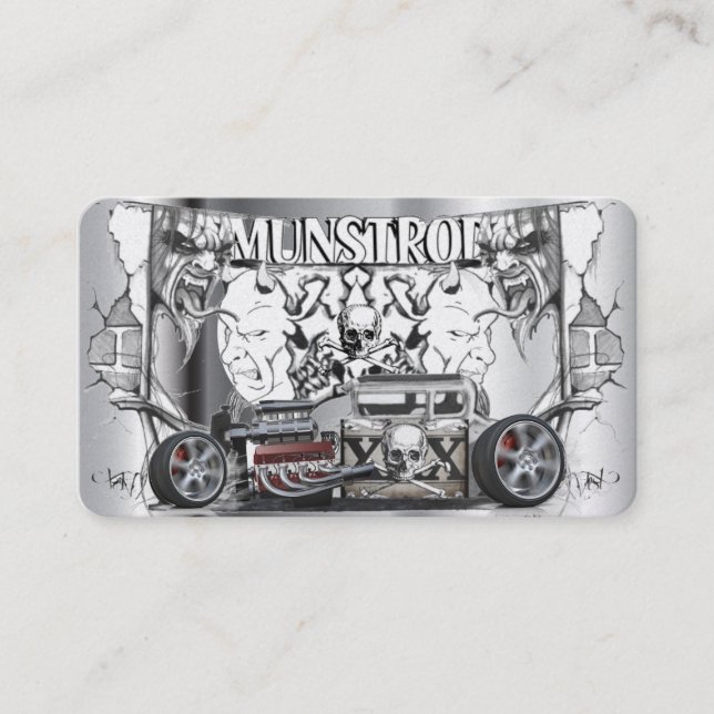 Cartes de visite automobiles classiques (Devant)