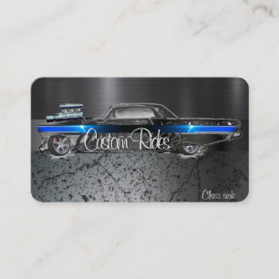 Cartes de visite automobiles classiques