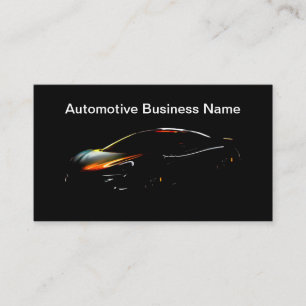Cartes de visite automobiles cool