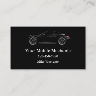 Cartes de visite automobiles personnalisés