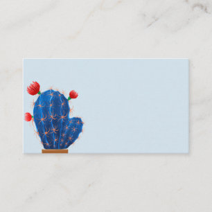 Cartes de visite avec le cactus