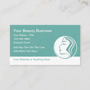 Cartes de visite Beauté Mode Maquillage
