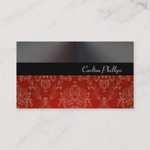 Cartes de visite blancs de dentelle