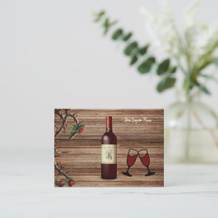 cartes de visite, Boutique Liquor 