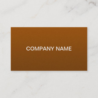 Cartes de visite (Brown) mous de bruit