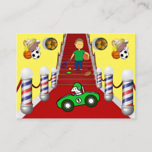 Cartes de visite, Cartes de visite de Barbershop