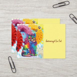 Cartes de visite, Cartes de visite de pattes de ch